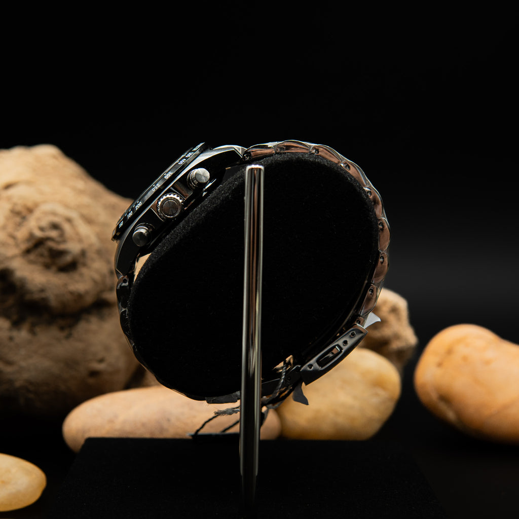 ساعة سيكو بروسبكس سبيدتايمر سولار كرونوغراف (رقم المرجع SSC819) بالمينا أسود