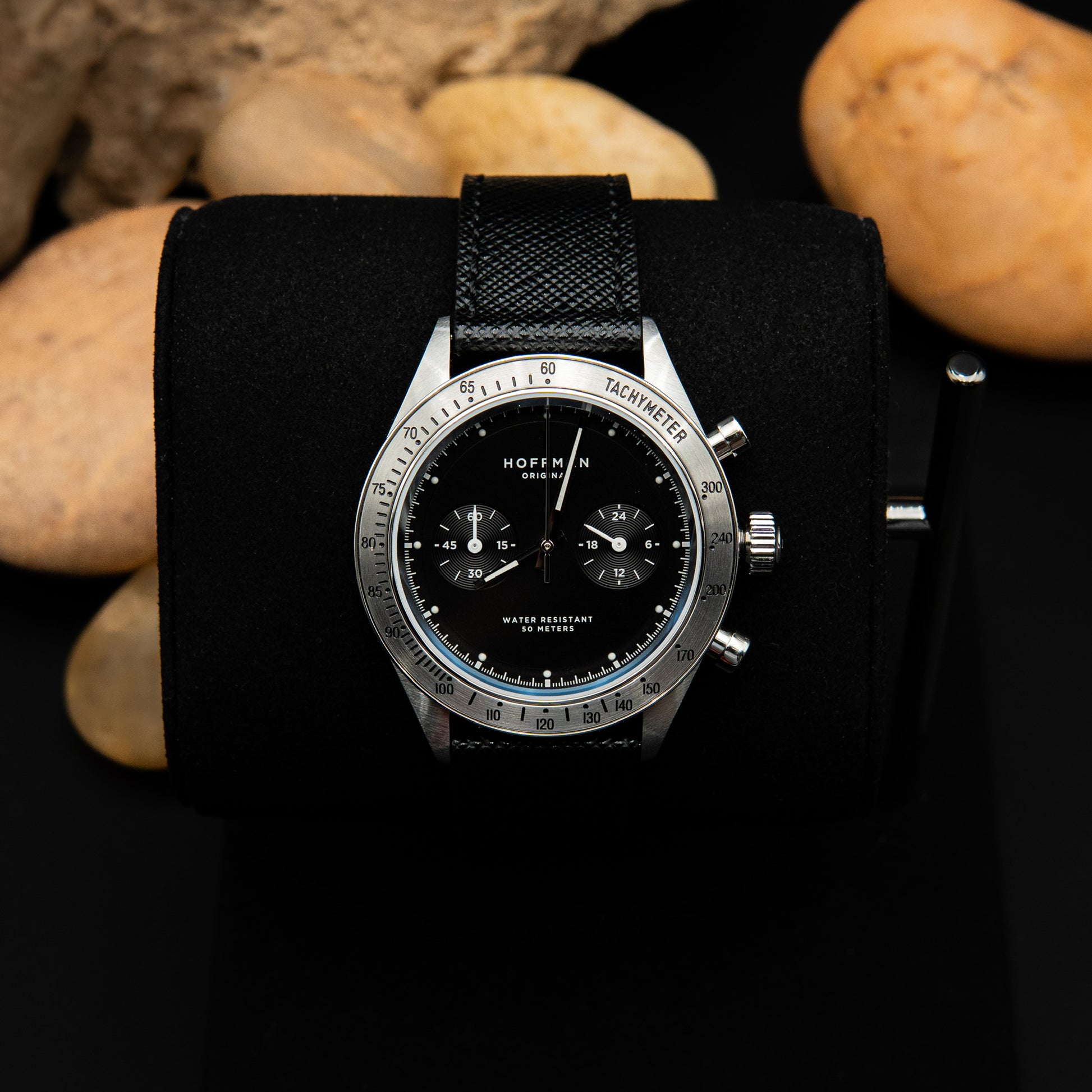 Hoffman Racing 40 “First Edition” Chronograph (Limited to 150 Pieces) – Black Dial (No. 100/150)