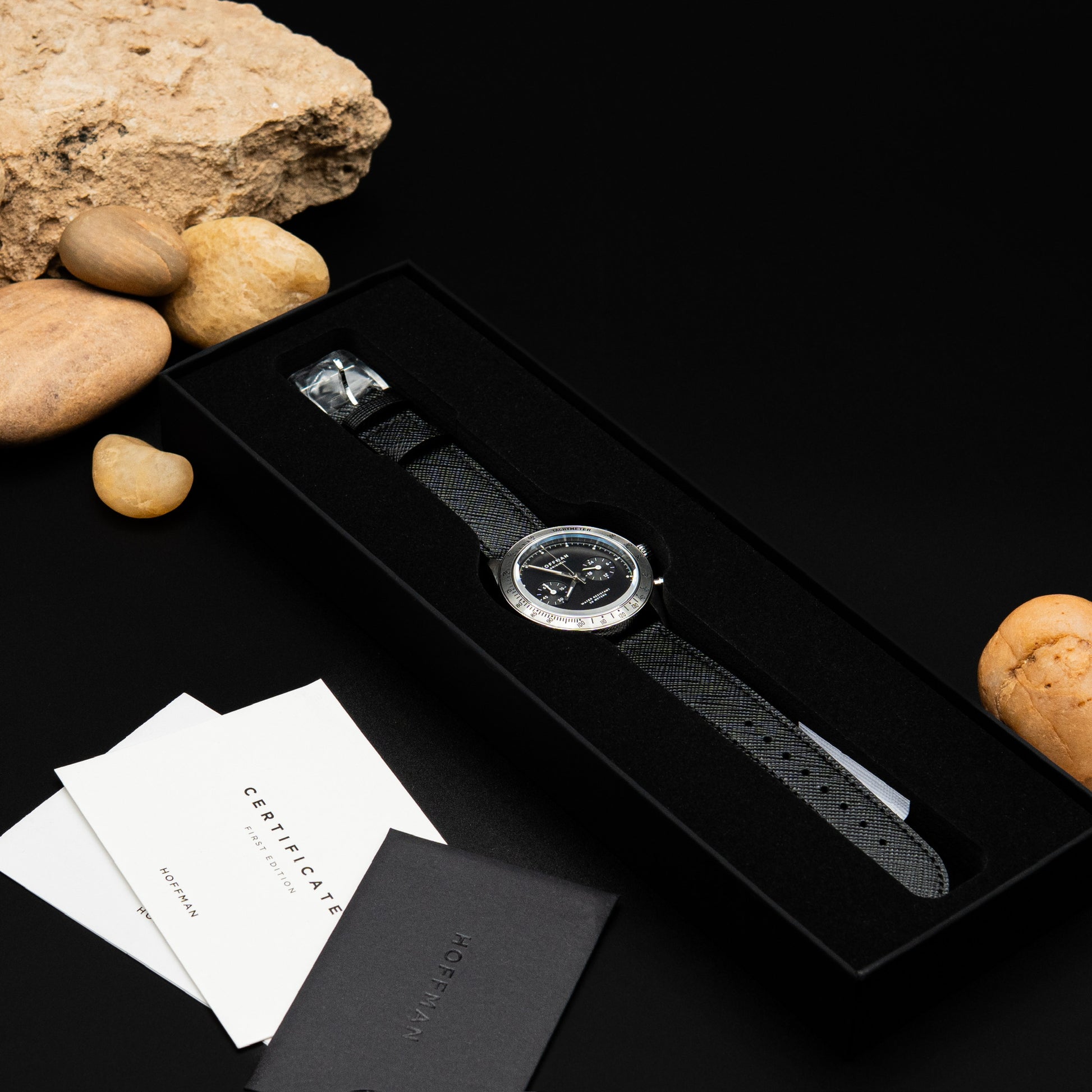 Hoffman Racing 40 “First Edition” Chronograph (Limited to 150 Pieces) – Black Dial (No. 100/150)