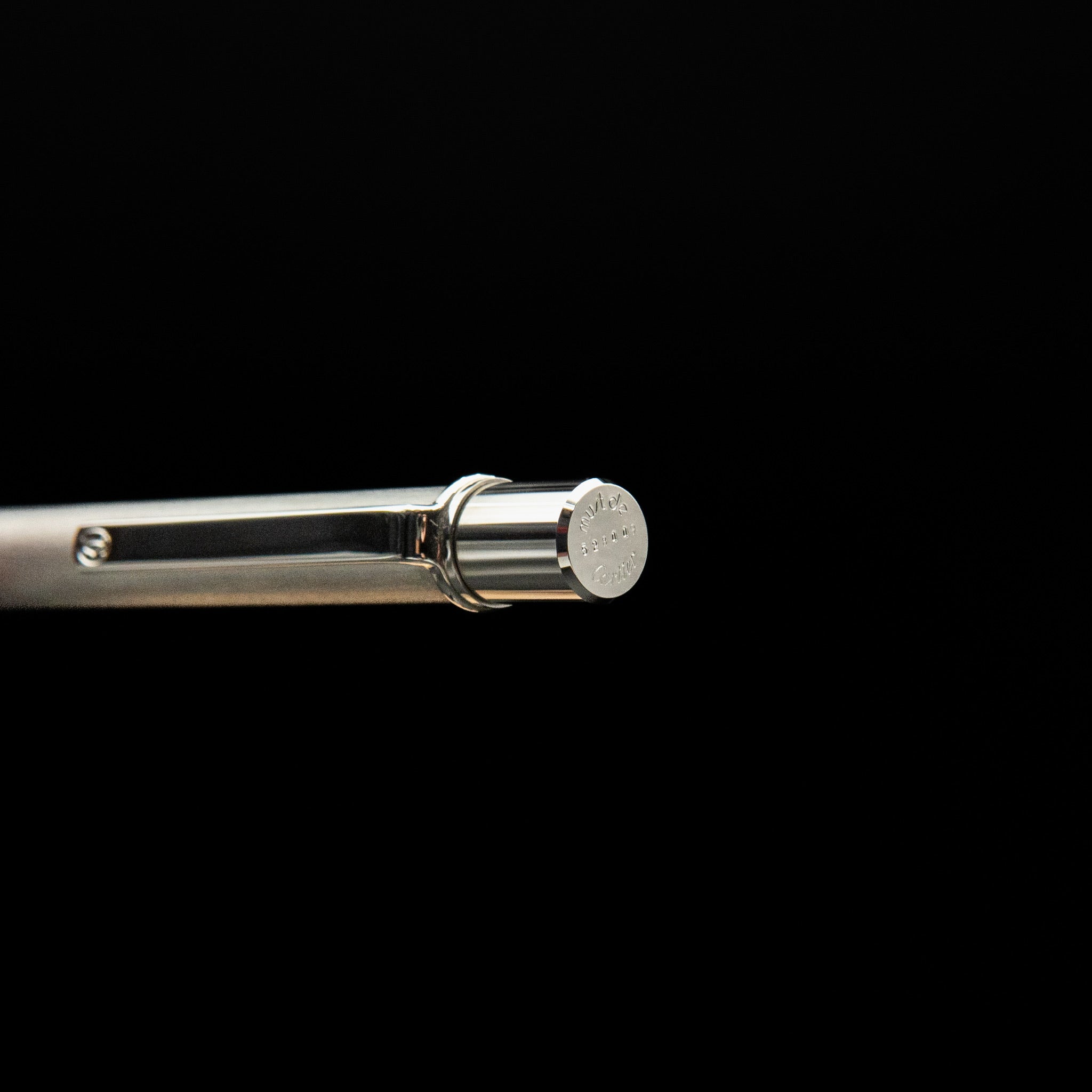 Cartier Must II Platinum-Finished Ballpoint Pen from 2002