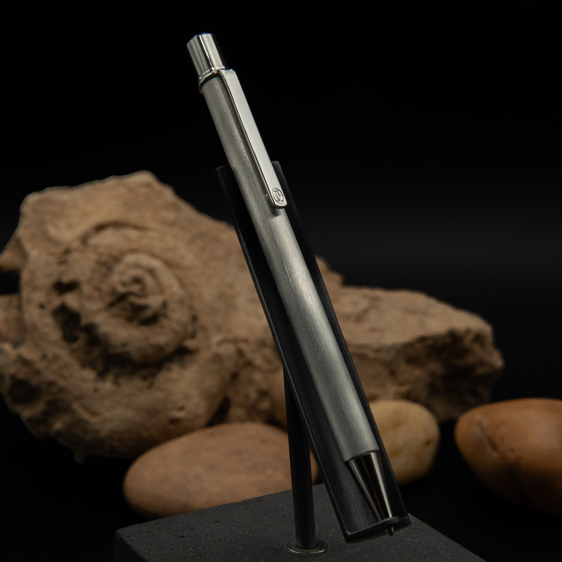 Cartier Must II Platinum-Finished Ballpoint Pen from 2002