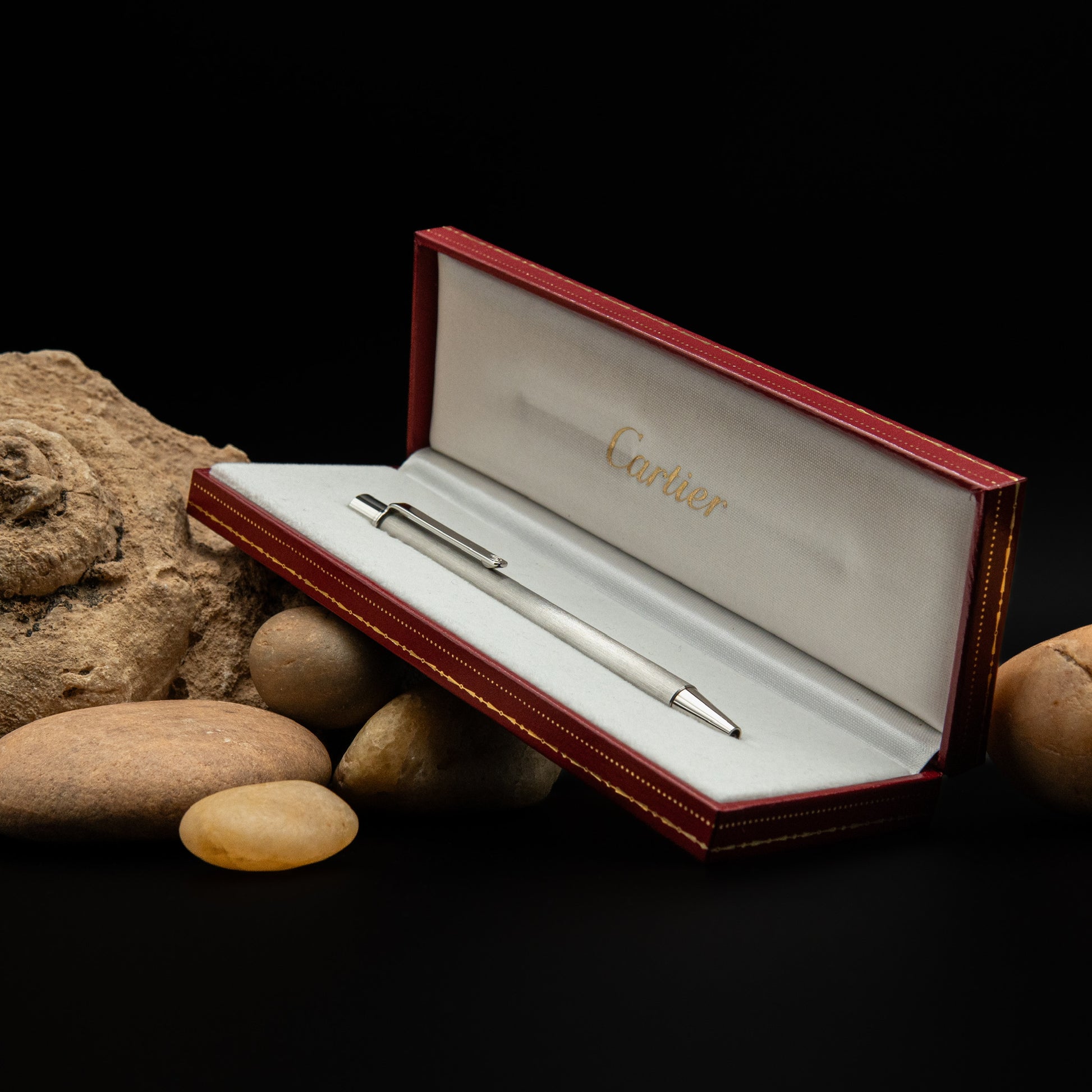 Cartier Must II Platinum-Finished Ballpoint Pen from 2002