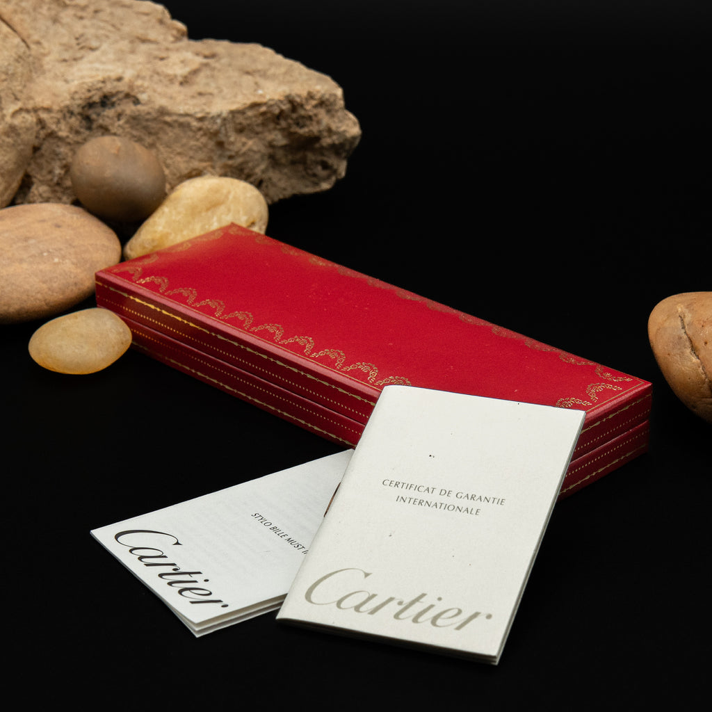 Cartier Must II Platinum-Finished Ballpoint Pen from 2002