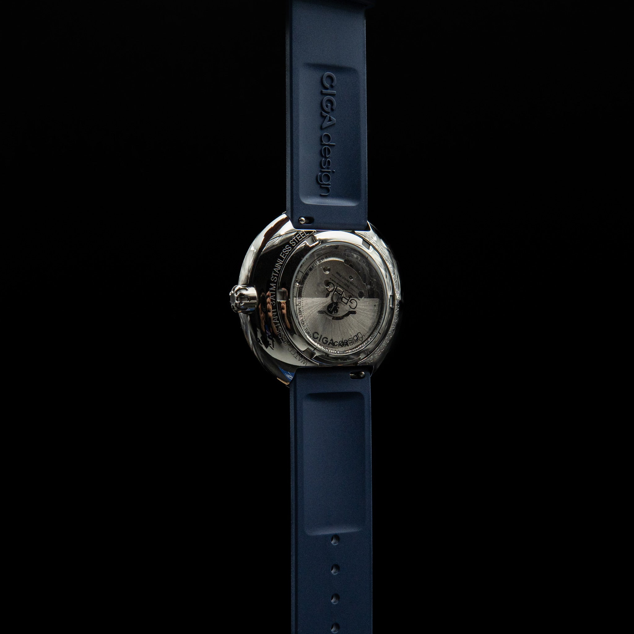 CIGA Design “Blue Planet II” U Series Stainless Steel Automatic Watch (43 mm)