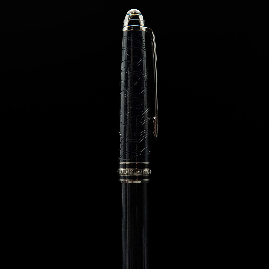 قلم مون بلان مايسترستوك جاف من إصدار "حول العالم في ٨٠ يومًا" الخاص