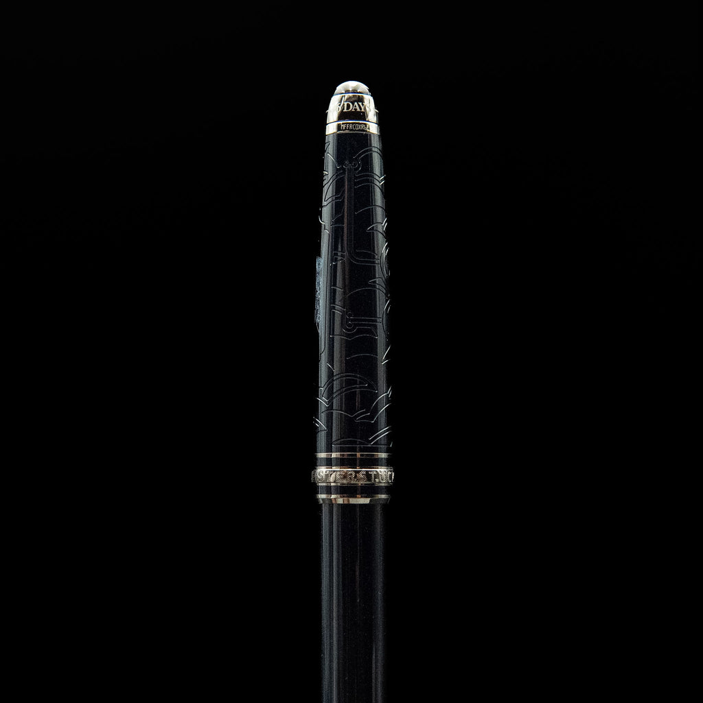 قلم مون بلان مايسترستوك جاف من إصدار "حول العالم في ٨٠ يومًا" الخاص