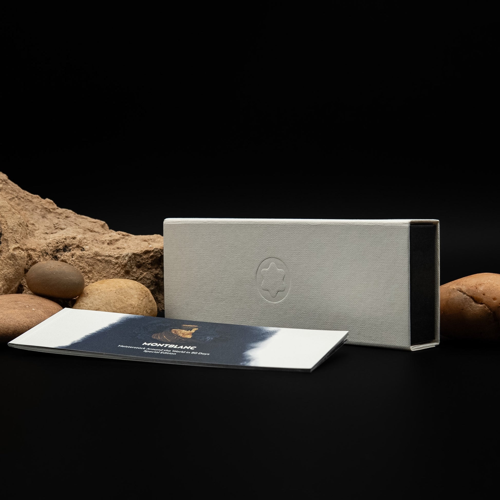 قلم مون بلان مايسترستوك جاف من إصدار "حول العالم في ٨٠ يومًا" الخاص