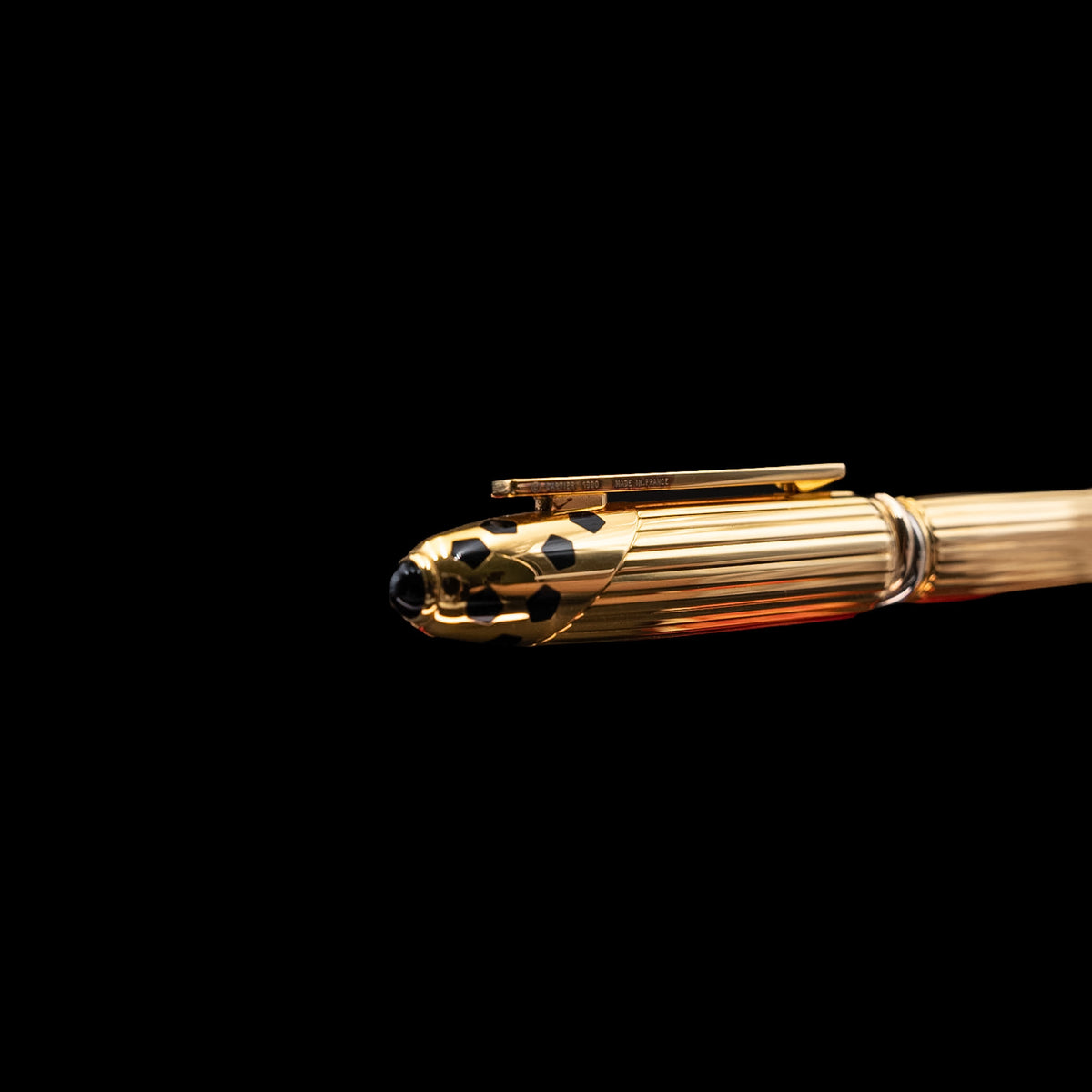 Cartier Panthère de Cartier Gold-Plated Fountain Pen (Ref. ST140009) from 1990