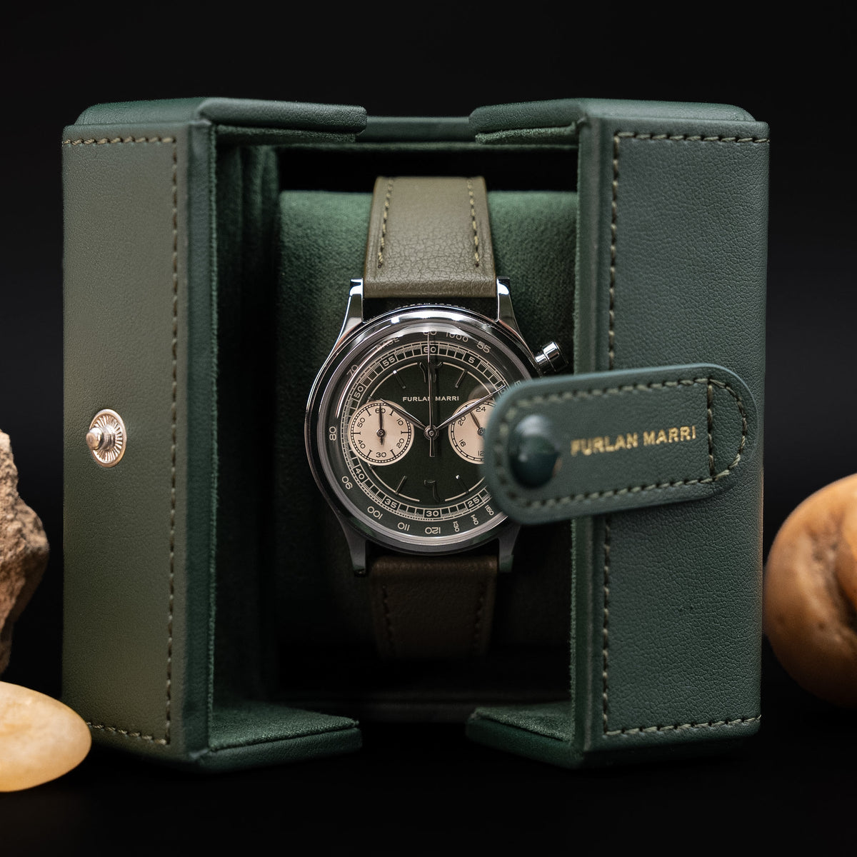 Furlan Marri Sage Green Limited Edition Mechaquartz Chronograph (Ref. 20201)