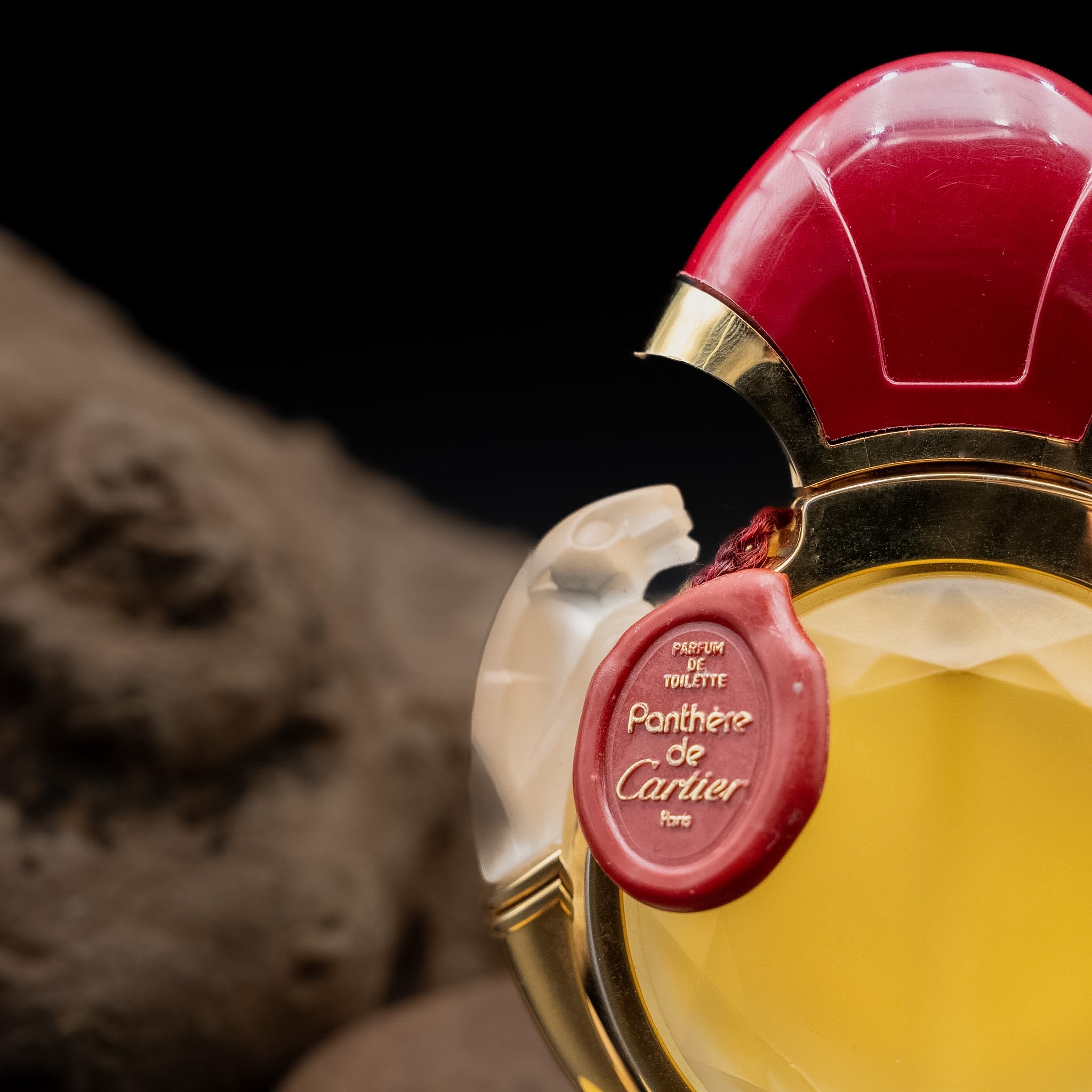 Cartier Panthère de Cartier Parfum de Toilette in Sculptural Bottle from 1986 (50 ml)