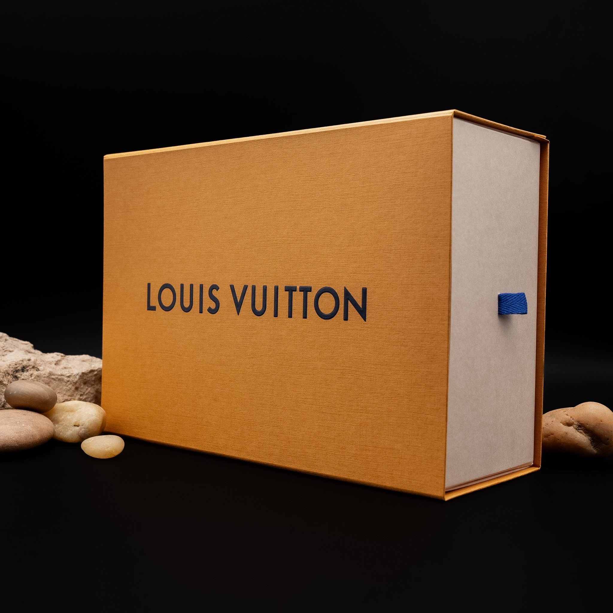 Louis Vuitton Major Loafers in Marine Calf Leather (Size 9½)