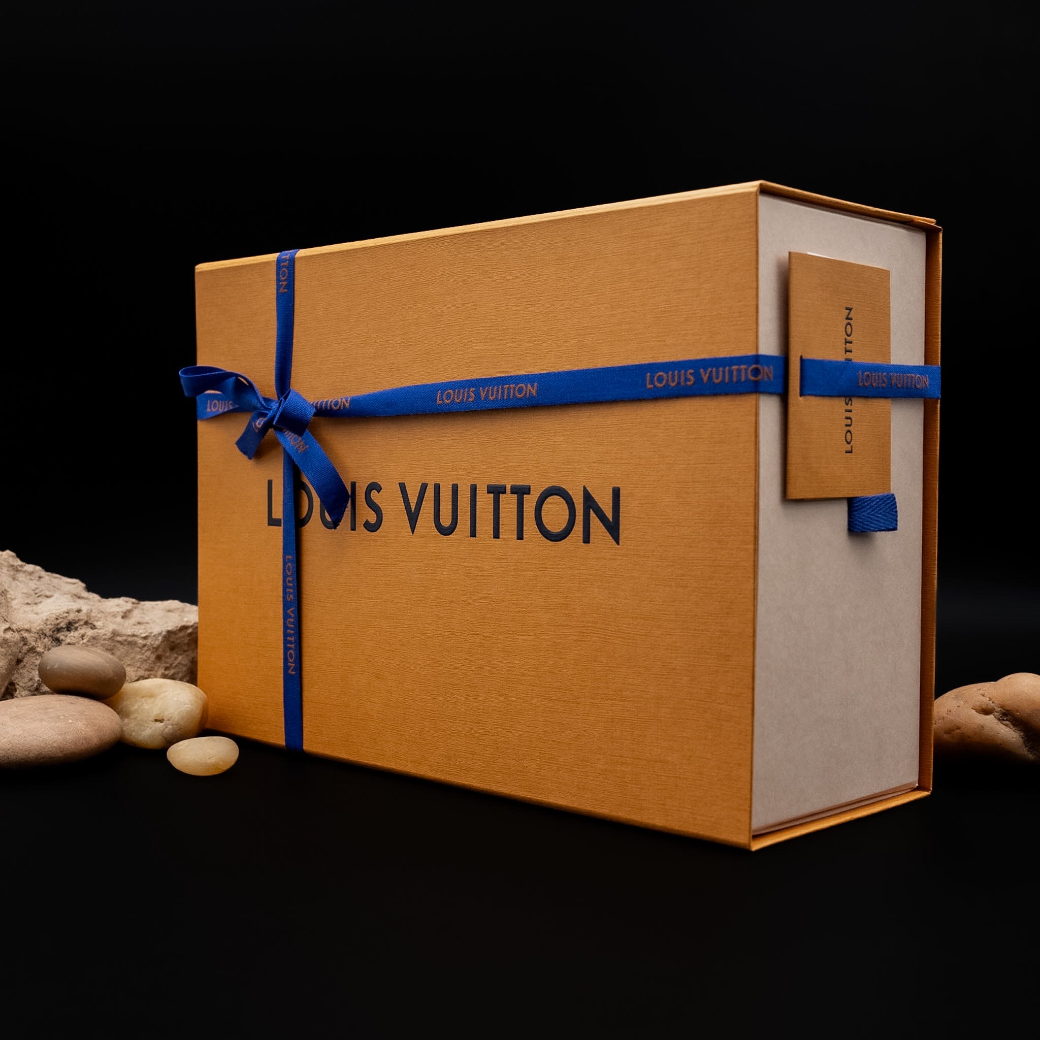 Louis Vuitton Major Loafers in Marine Calf Leather (Size 9½)
