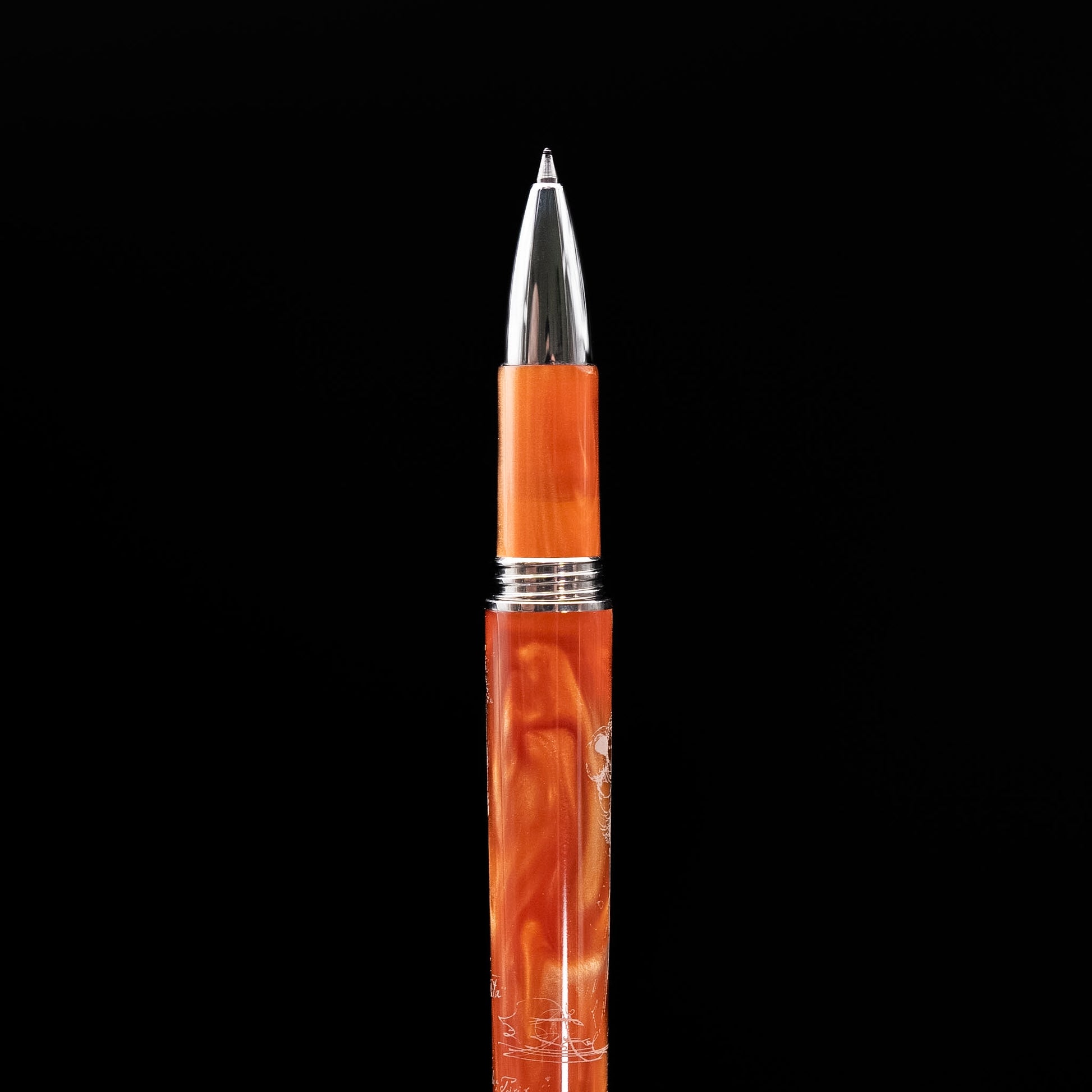 Montegrappa The Secret Life of Salvador Dalí Limited Edition Rollerball Pen in Peach Resin (054/270)