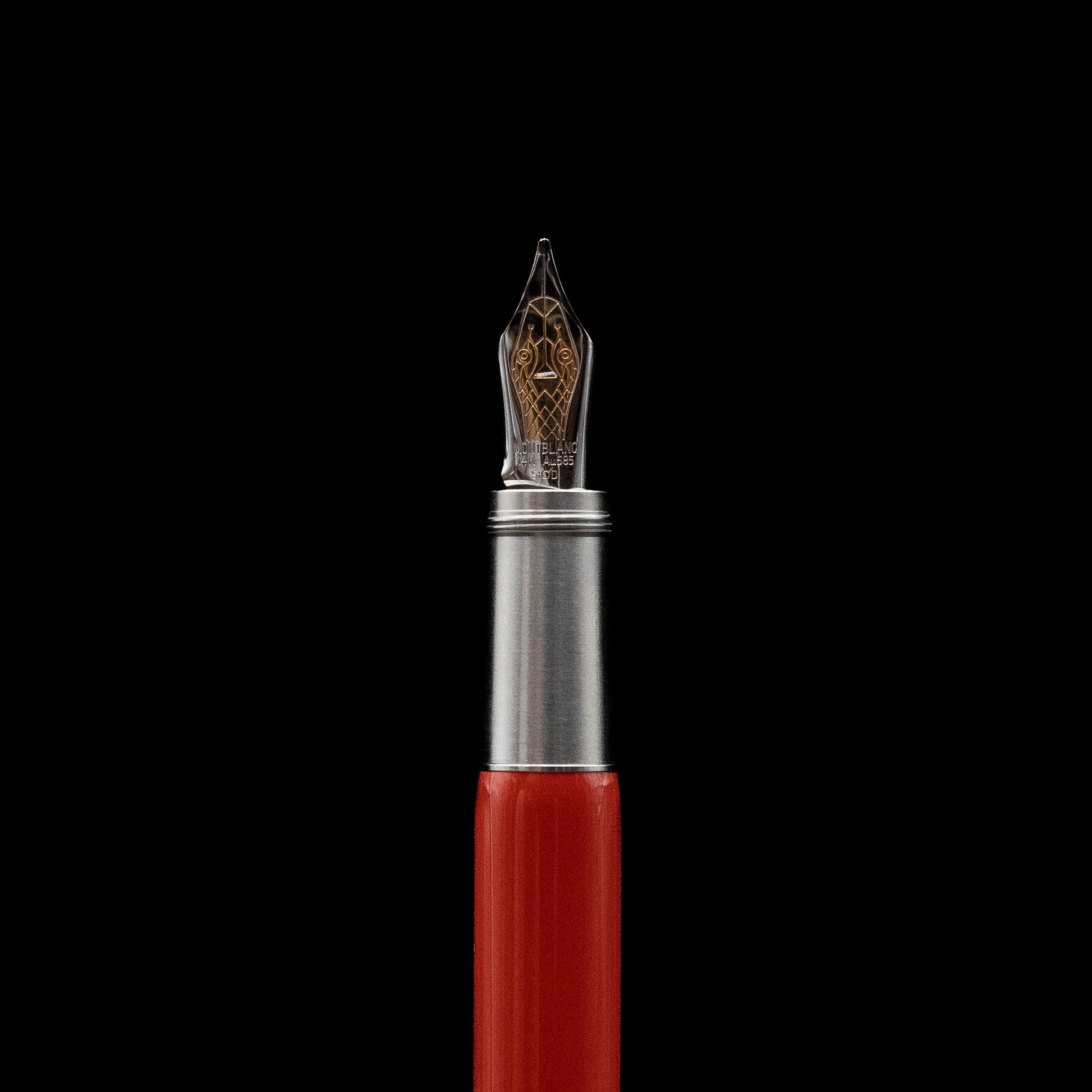 Montblanc Heritage Collection Rouge et Noir Serpent Special Edition Coral Fountain Pen (M Nib)