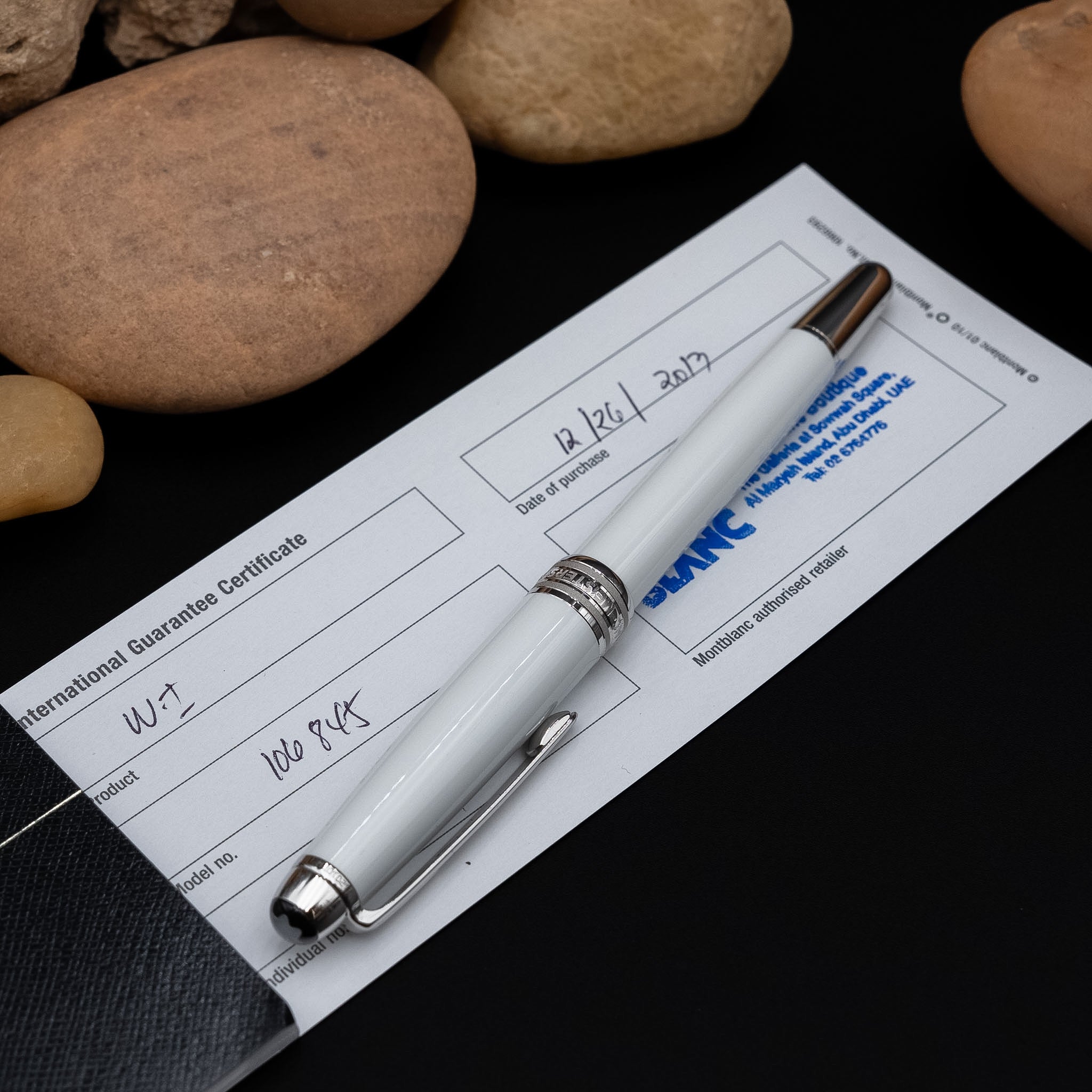 Montblanc Meisterstück Solitaire Tribute to the Mont Blanc Classique Rollerball Pen Ref. 106845