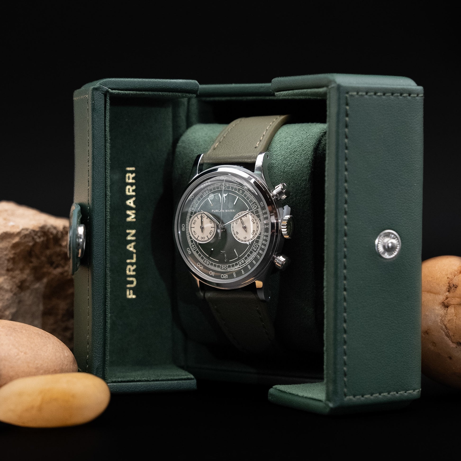 Furlan Marri Sage Green Limited Edition Chronograph