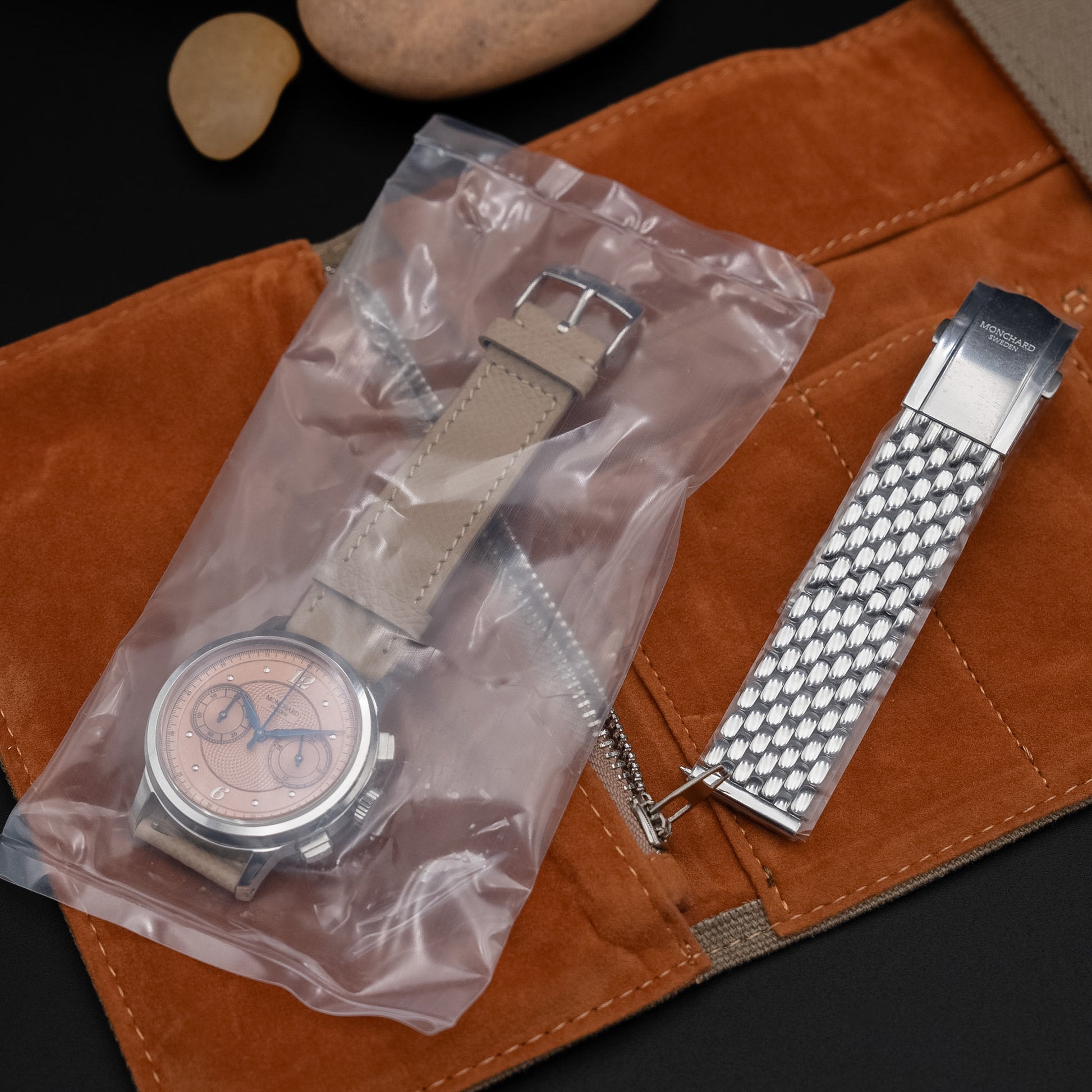Monchard Celestia Classic Chronograph Salmon Limited Edition (One of 500)